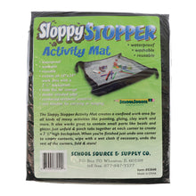 Load image into Gallery viewer, Sloppy Stopper 18"x24" Waterproof Activity Mat