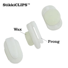 Load image into Gallery viewer, StikkiCLIPS™ Removable Reusable Adhesive Clips – 10ct