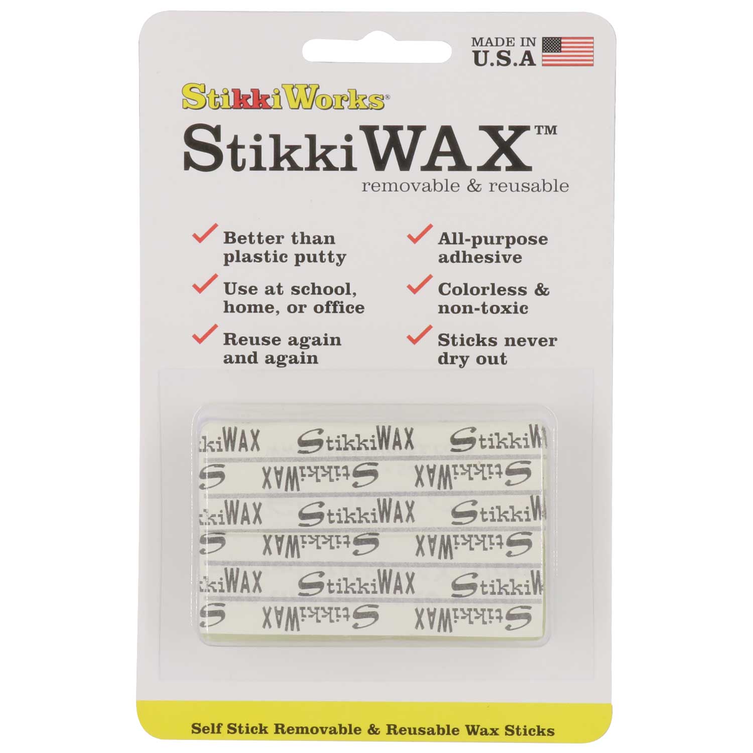 StikkiWAX™ Bars/Sticks, 6ct (02000)