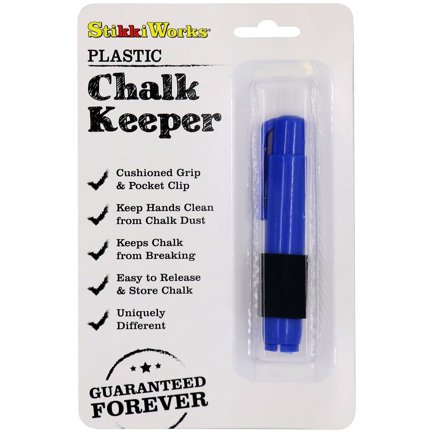 Blue Plastic Chalk Keeper (33010)