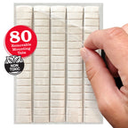 StikkiTack Removable & Reusable Mounting Putty – 80 Tabs