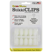 Load image into Gallery viewer, StikkiCLIPS™ White, 30ct - StikkiWorks
